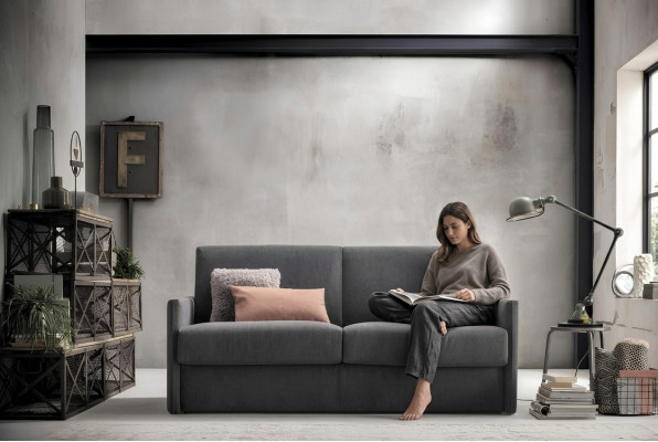 Design sofa 2-seater couch upholstered sofas fabric living room textile couches new