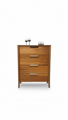 Luxury bedroom dresser with 4 drawers, wooden cabinet design furniture, wood, new