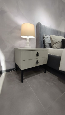 Bedroom bedside table luxury 2x nightstands elegant nightstands 2x
