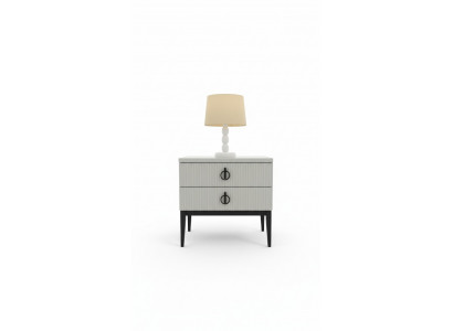 Bedroom bedside table luxury 2x nightstands elegant nightstands 2x