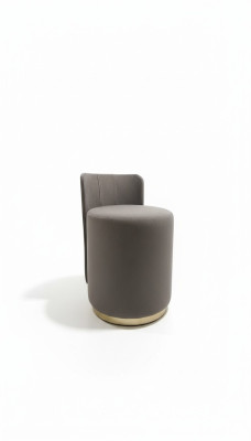 Round stool design wood furniture luxury living room design footstool