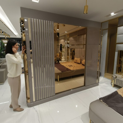 Wardrobe Design Luxury Closet Modern Style Cabinets Bedroom Furniture New