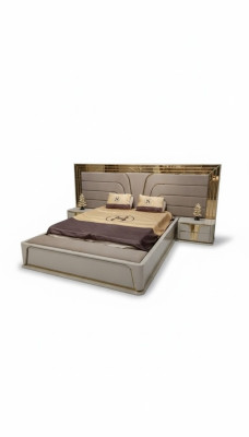 Bedroom Set Luxury Complete Bed + 2x Nightstands 3-piece Modern Set New