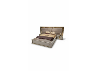 Bedroom Set Luxury Complete Bed + 2x Nightstands 3-piece Modern Set New