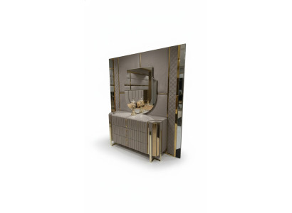 Sideboard with Mirror Modern Sideboard with Mirror Luxury Modern Design Bedroom