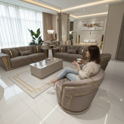3+1 Seater Luxury Sofa Suite Complete Set Couch Sofa Modern Suite Living Room