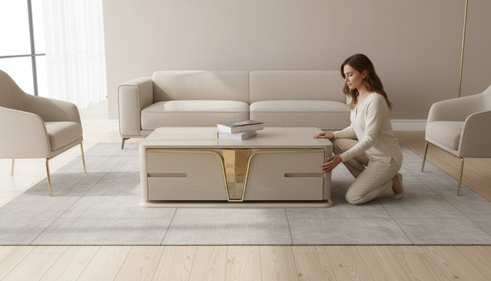Modern coffee table side table living room table sofa table wooden table furniture new