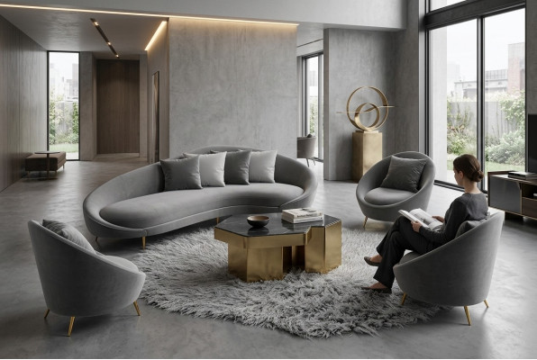 Corner sofa L-shape velvet sofa living landscape relax seating design couch lounge sofas