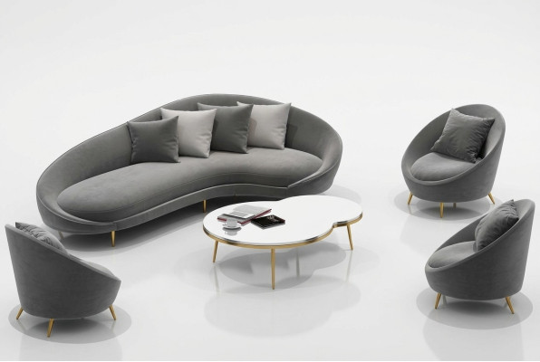Corner sofa L-shape velvet sofa living landscape relax seating design couch lounge sofas