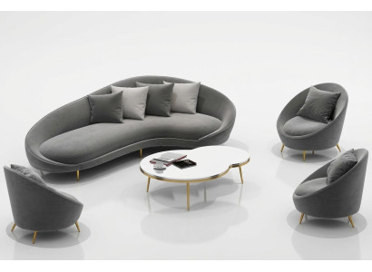 Corner sofa L-shape velvet sofa living landscape relax seating design couch lounge sofas