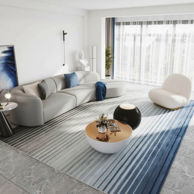 L-shaped sofa sofa living area relax seat design couch lounge sofas textile new