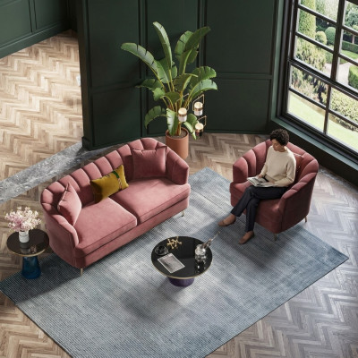 Including living area with relax seating design couch lounge sofas textile sofa 3-seater