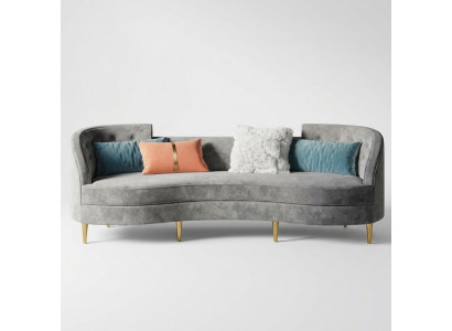 3-seater fabric sofa living landscape relax seat design couch lounge sofas textile