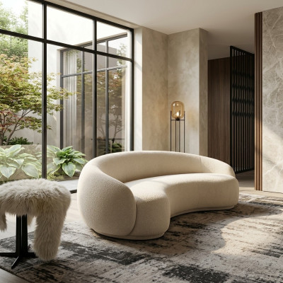 Design Couch Lounge Sofas Velvet Sofa 3 Seat Fabric Round Club Furniture Corner Set