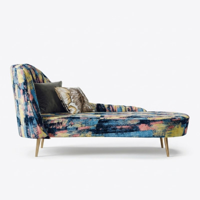 Chaise lounge upholstery textile modern relax seat luxury furniture living landscape