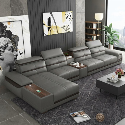 Living landscape corner unit corner sofa L-shape upholstery modern relax seating luxury furniture