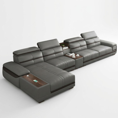 Living landscape corner unit corner sofa L-shape upholstery modern relax seating luxury furniture