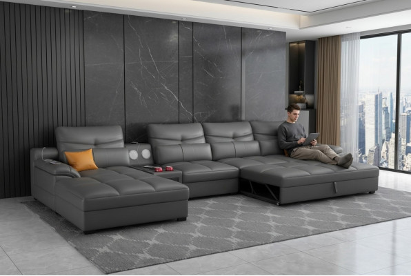 Sofa Couch Corner Sofa U-shaped Upholstered Modern Relax Seat Luxury Furniture Living Landscape