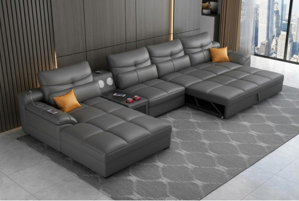 Sofa Couch Corner Sofa U-shaped Upholstered Modern Relax Seat Luxury Furniture Living Landscape