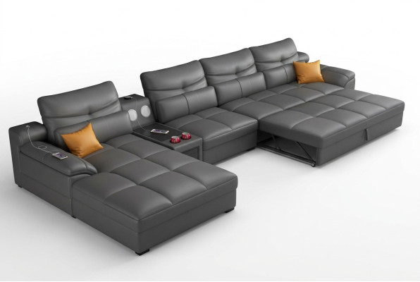 Sofa Couch Corner Sofa U-shaped Upholstered Modern Relax Seat Luxury Furniture Living Landscape