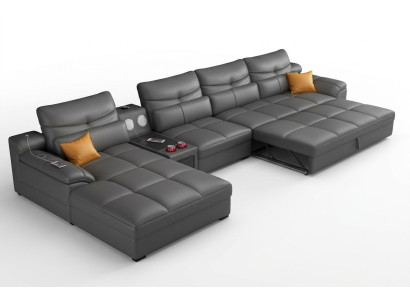 Sofa Couch Corner Sofa U-shaped Upholstered Modern Relax Seat Luxury Furniture Living Landscape