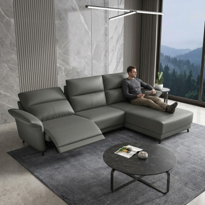 Set corner sofa L-shape upholstery modern relaxation seat luxury furniture living landscape new