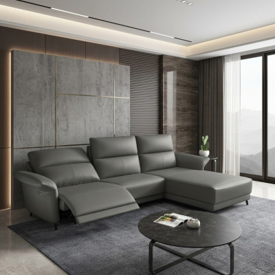 Set corner sofa L-shape upholstery modern relaxation seat luxury furniture living landscape new