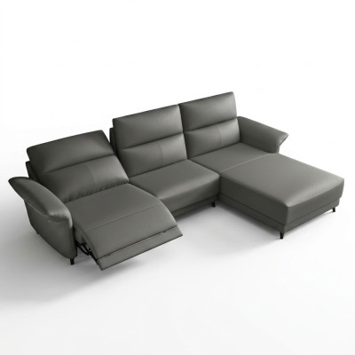 Set corner sofa L-shape upholstery modern relaxation seat luxury furniture living landscape new
