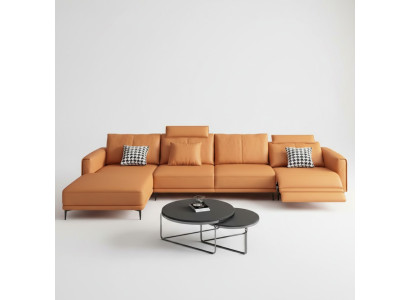 Sofa Couch Modern Relax Seat Luxury Furniture Living Landscape Corner Sofa L-shape Upholstery
