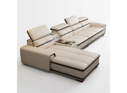 Sofa Furniture Living Landscape Luxury Corner Couch Corner Sofa L-shape Upholstery Modern Sofas New