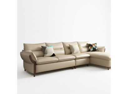 Furniture Living Landscape Luxury Sofa Corner Suite Corner Sofa L-shape Upholstery Modern Relax