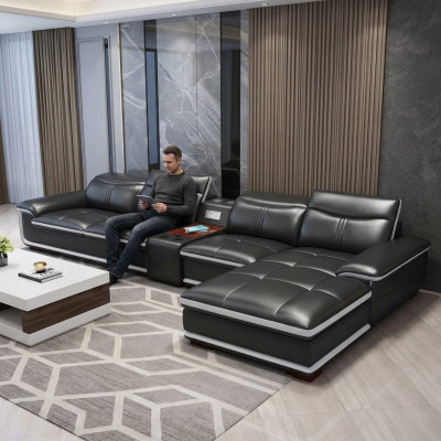 Sectionals seating furniture living landscape luxury corner sofa L-shape upholstery modern relax