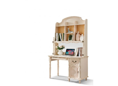 Desk set cabinet + armchair office desk with drawers PC table 2 pcs.