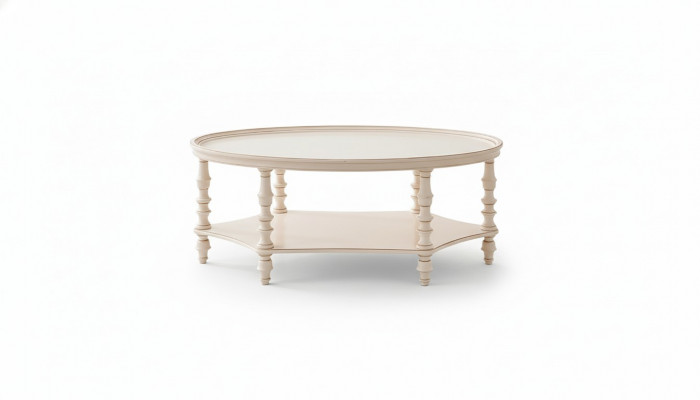 Oval coffee table living room design luxury side table wood table
