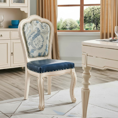 Chair Chairs Design Armchair Wood Upholstery Classic Dining Room Furniture Solid Wood
