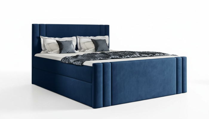 Bed Bedroom Beds Upholstery Design Double Luxury 180x200 Box Spring New