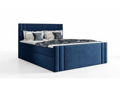 Bed Bedroom Beds Upholstery Design Double Luxury 180x200 Box Spring New