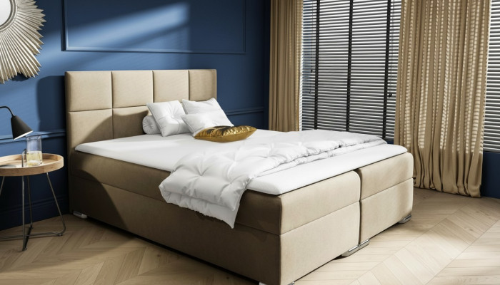 Box spring bed bedroom upholstery design double hotel modern bed bed box