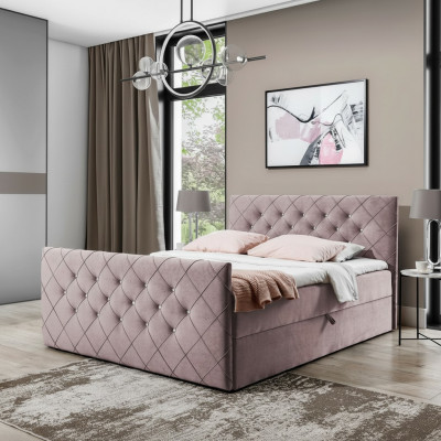 Chesterfield box spring bed bedroom design double hotel bed bed box new
