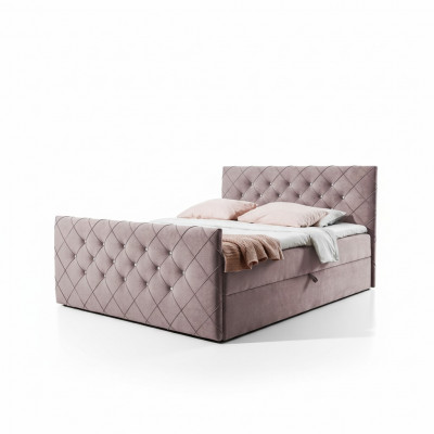Chesterfield box spring bed bedroom design double hotel bed bed box new