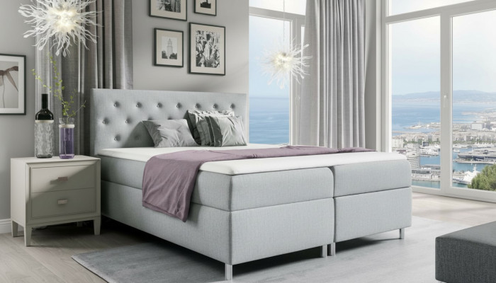 Double beds hotel modern bed bed box box spring 200x200 bedroom furniture