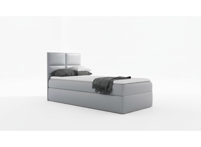 Bed bed box, bedroom design, hotel single 80 cm, youth bed, box spring bed.