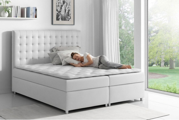 Box spring beds double hotel furniture bed bedroom furnishings big 200x200