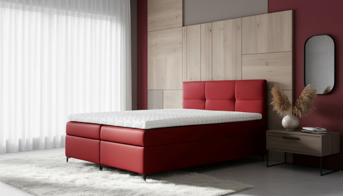 Luxury furniture double hotel bed bedroom beds box spring bed upholstered bed new