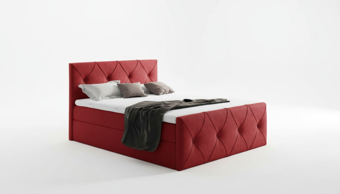 Bed box bed bedroom beds box spring bed textile design double hotel new
