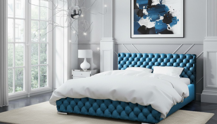 Upholstered bed 180x200 double bed hotel modern bed bedroom beds bed frame