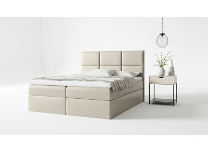 Upholstered Bed Box Spring Bed 160x200 Design Double Hotel Modern Bed Beds Furniture