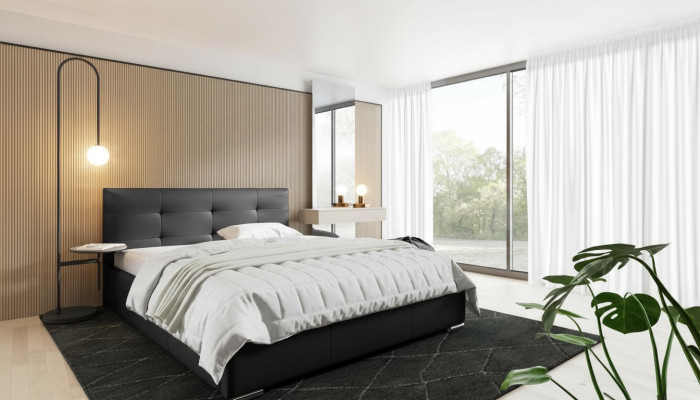Luxury Furniture Design Double Hotel Modern Bed Bedroom Beds Bed Frame New