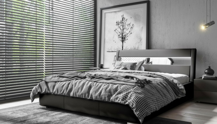 Bed frame wood bed design double hotel modern bed bedroom beds furniture