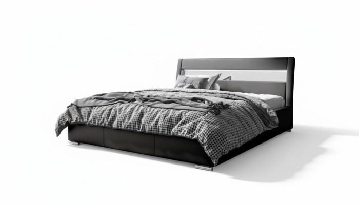 Bed frame wood bed design double hotel modern bed bedroom beds furniture